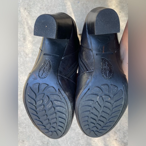 Born Crown black leather knee high boots women 8.5 - Picture 4 of 11